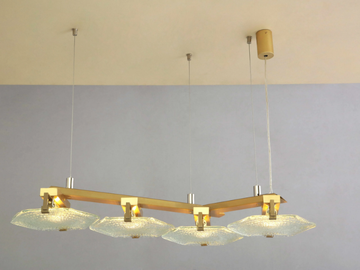 HEXXA PENDANT 04 - LED glass pendant lamp by Patinas Lighting - view 2